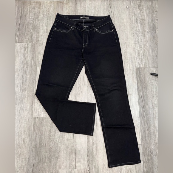 Levi's Denim - Levi's 529 Curvy Straight Leg Women’s 14M W32L32 Black Jeans
